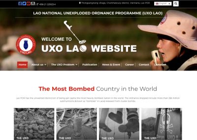 UXO LAO Website